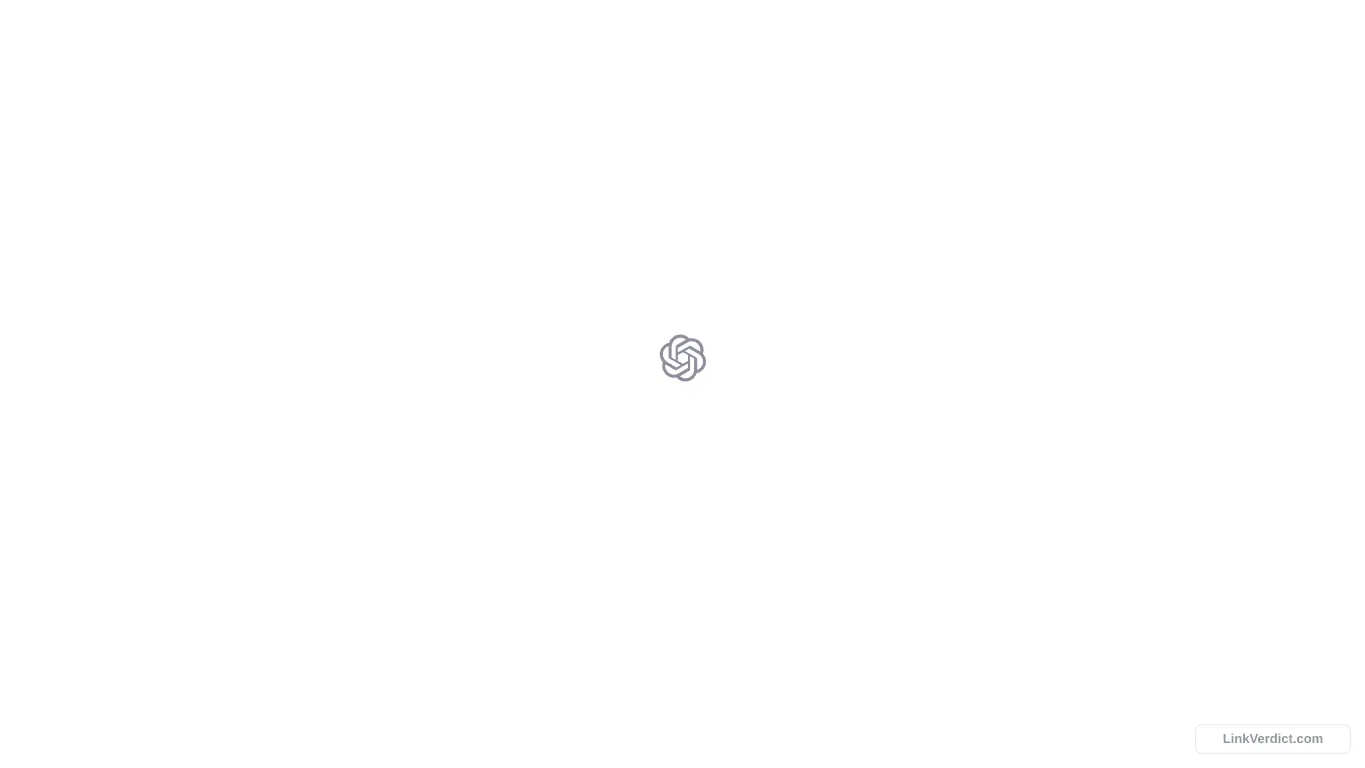 LinkVerdict screenshot preview for openai.com