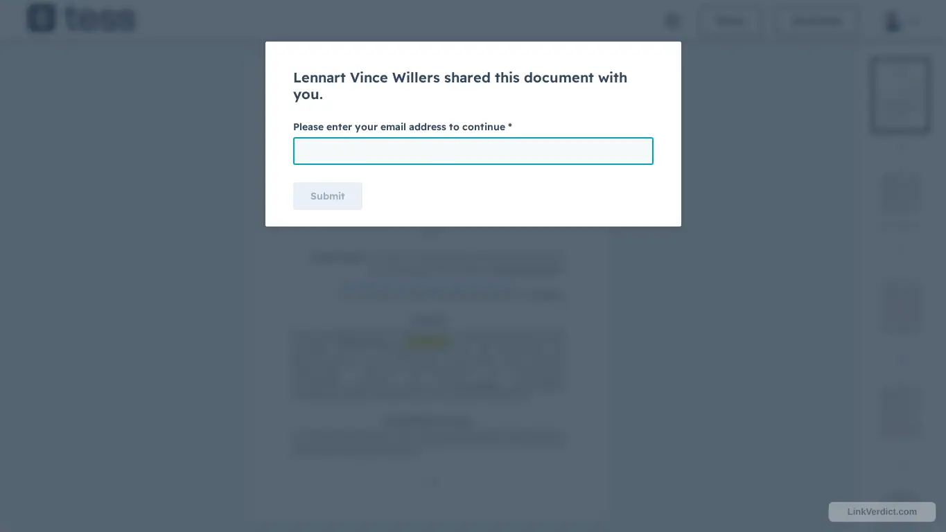 LinkVerdict screenshot preview for hubs.ly
